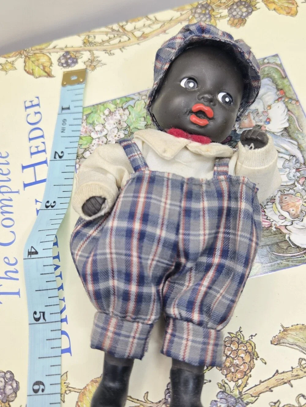 Vintage Bisque Baby Doll Jointed Porcelain Mini Americana Collectible